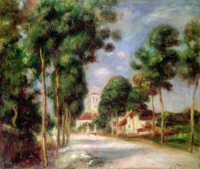 El camino a Essoyes, 1901 de Pierre Auguste Renoir